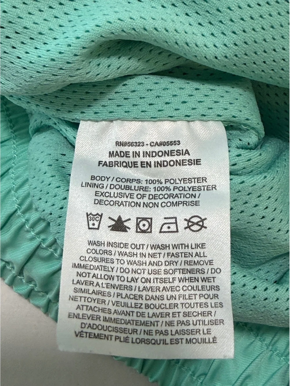 Jordan Men's Athletic Shorts in Mint Green Size Small